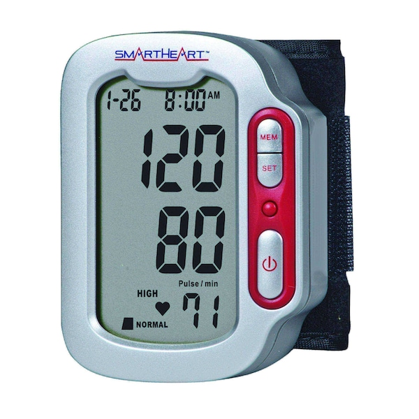 Smartheart Automatic Wrist Digital Blood Pressure Monitor (1Person, 90
